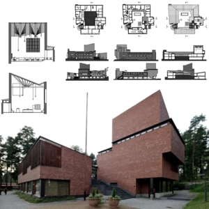 Saynatsalo Town Hall de Alvar Aalto