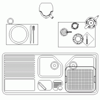 Equipment for kitchens.
