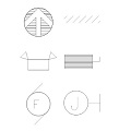 Created elec- tronic symbols that would be part of the AutoCAD� library.