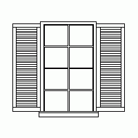 Various types of windows.