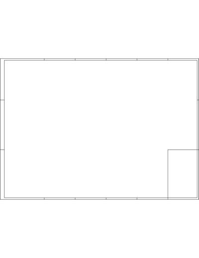 Folha padrão ABNT A0 - 84,1 x 118,9 cm - unidades: cm, escala 1:100.