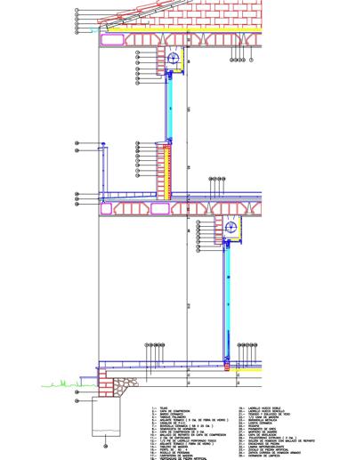 Detalhes construtivos de fachadas, 1.