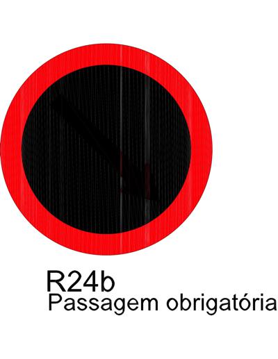 R24b - Passagem Obrigat&oacute;ria.