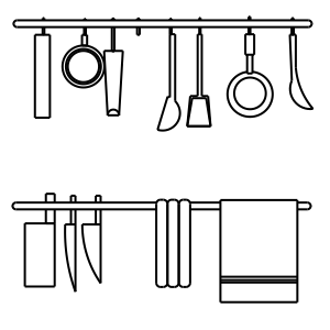 Accessories for kitchens.