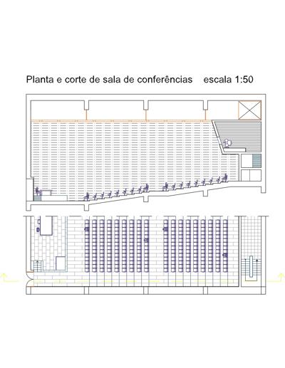 Audit&oacute;rio para palestras, simp&oacute;sios e reuni&otilde;es de trabalho (workshops), 9.