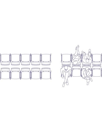 Baixar bloco Dwg/AutoCAD - Poltrona de escritório