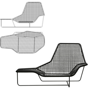 Zanotta Garden sunlounger.