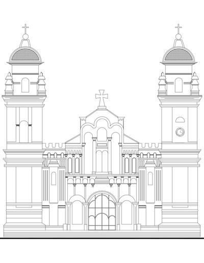 Fachada de igreja.