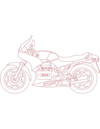 Moto BMW.