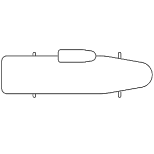 Ironing board, 2.